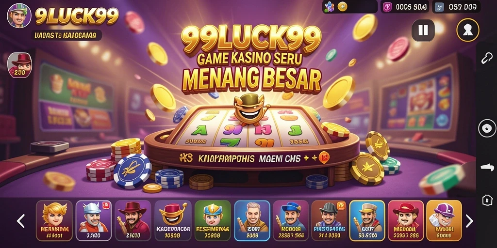 Tampilan gameplay 99LUCK99 yang seru dan mengasyikkan.