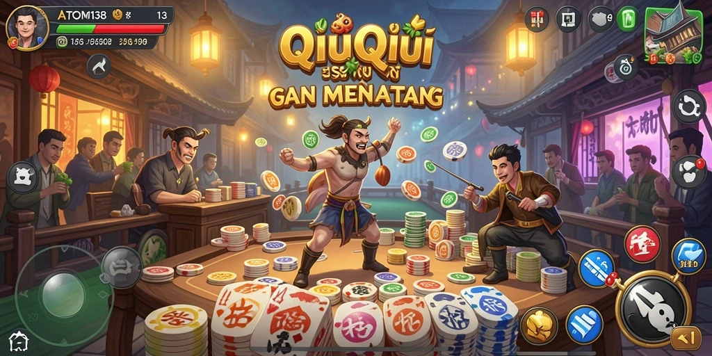 Tampilan gameplay menarik dari ATOM138 yang seru.