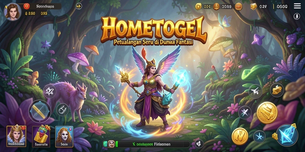 Tampilan menarik dari gameplay HOMETOGEL yang penuh tantangan.