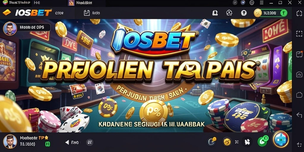 Tampilan gameplay seru dari IOSBET yang penuh tantangan.