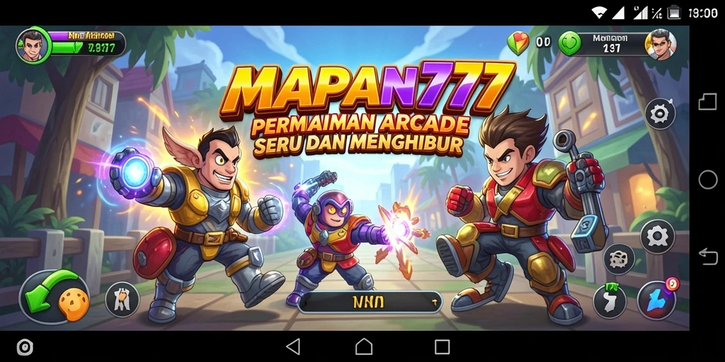 Tampilan gameplay seru dan menantang dari MAPAN777.