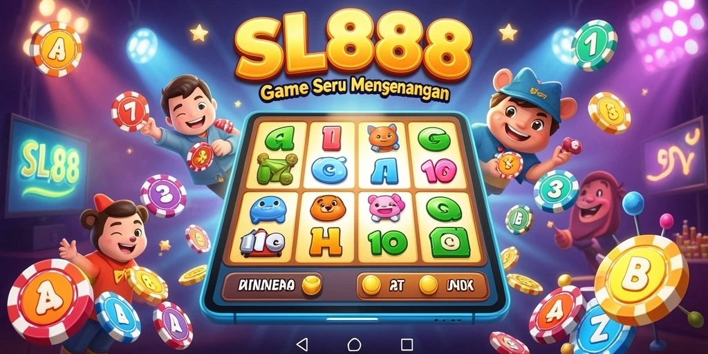 Tampilan gameplay menarik dalam SL888 dengan suasana Bingo yang menyenangkan.