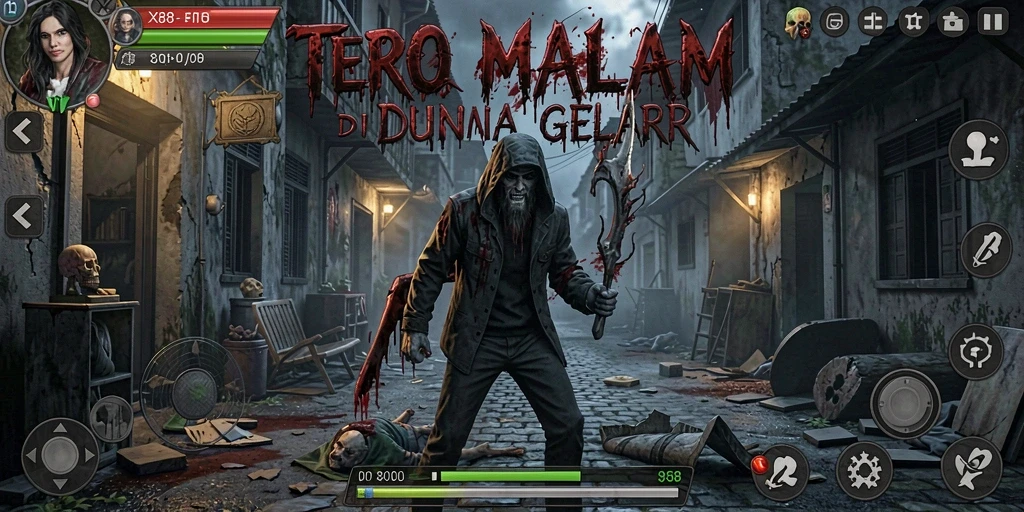 Gameplay menakutkan X88 dengan suasana Horror yang mendalam.